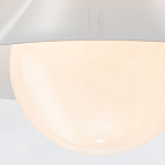 Потолочный светильник в форме конуса с белым шарообразным плафоном Quintiesse варинант исполнения - 3 | Loft Concept в Саратове