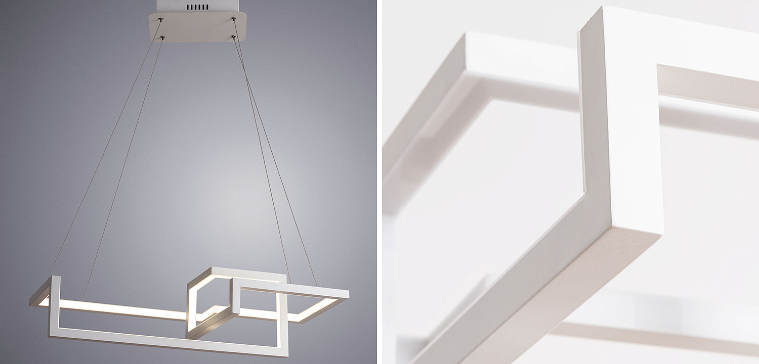 Люстра Esther Geometric White Chandelier I Люстра Esther Geometric White Chandelier I - Loft-Concept в Саратове