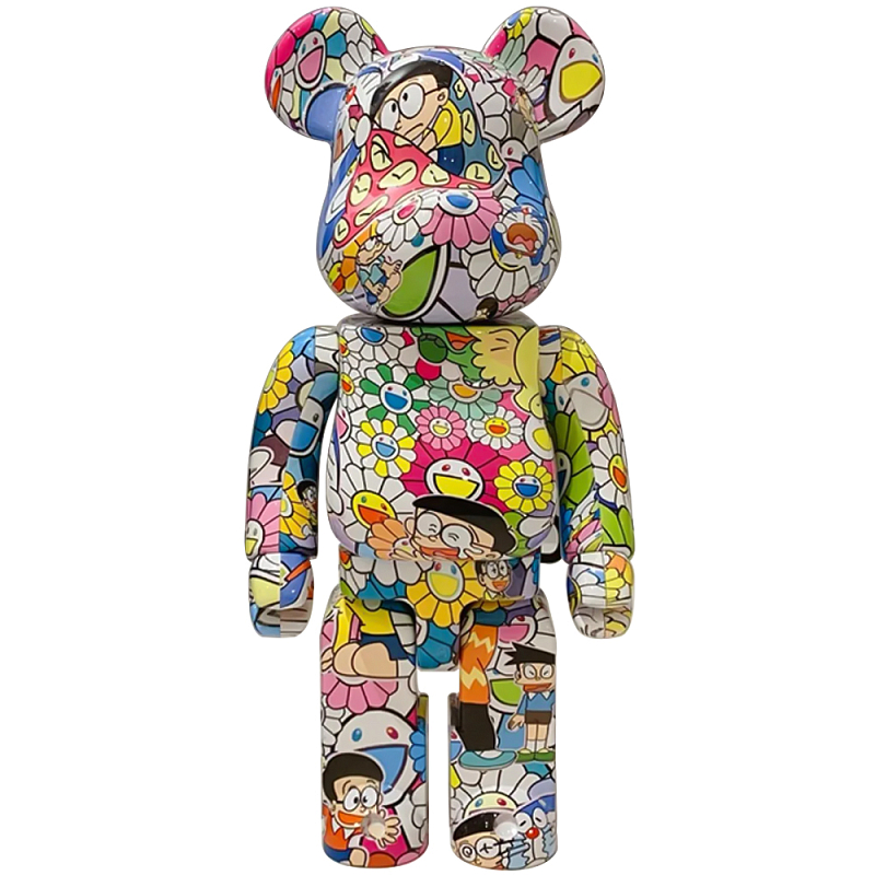Статуэтка Bearbrick Takashi Murakami Мульти Статуэтка Bearbrick Takashi Murakami Мульти в Саратове | Loft Concept