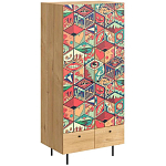 Шкаф с принтом Dominoes варинант исполнения - 1 | Loft Concept в Саратове