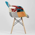 Стул с обивкой в стиле Patchwork варинант исполнения - 3 | Loft Concept в Саратове