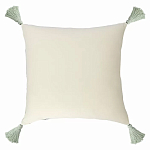 Подушка с цветочным принтом и кисточками Blooming Elegance Daisy варинант исполнения - 4 | Loft Concept в Саратове