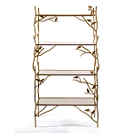 Стеллаж металлический с птичками Primavera варинант исполнения - 1 | Loft Concept в Саратове