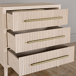 Комод Primo с 3 выдвижными ящиками Светлый дуб варинант исполнения - 6 | Loft Concept в Саратове