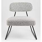 Кресло лаунж Kate букле серый варинант исполнения - 4 | Loft Concept в Саратове