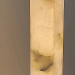 Торшер геометрический с тремя мраморными плафонами Marble Tripod варинант исполнения - 10 | Loft Concept в Саратове