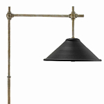 Торшер с черным абажуром в форме конуса Сoncord варинант исполнения - 1 | Loft Concept в Саратове