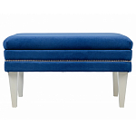 Мягкая банкетка с зоной для хранения Casket Blue варинант исполнения - 1 | Loft Concept в Саратове