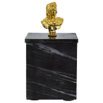 Мраморная шкатулка с бюстом из металла KELLY WEARSTLER варинант исполнения - 2 | Loft Concept в Саратове