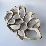 Блюдо «Бежевый коралл» варинант исполнения - 2 | Loft Concept в Саратове