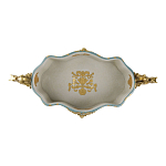 Чаша с орнаментом на бронзовых ножках в виде львов Eden Garden варинант исполнения - 2 | Loft Concept в Саратове