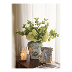 Ваза с зелеными цветочными и птичьими мотивами Vase Inspired by Nature варинант исполнения - 7 | Loft Concept в Саратове