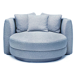 Круглая дизайнерская кушетка Miami варинант исполнения - 1 | Loft Concept в Саратове
