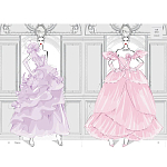 Megan Hess. Elegance варинант исполнения - 2 | Loft Concept в Саратове