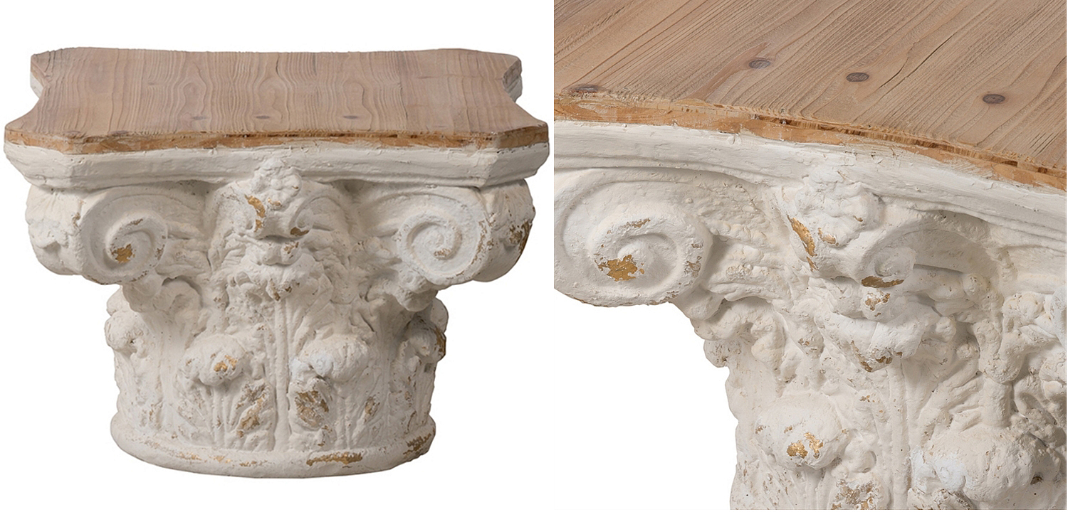 Приставной стол Ancient Roman Column Side Table Приставной стол Ancient Roman Column Side Table - Loft-Concept в Саратове