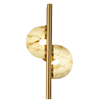 Бра  с фигурным мраморным рассеивателем Spiral of Warm Light варинант исполнения - 4 | Loft Concept в Саратове