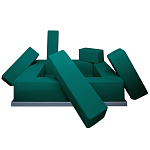 Модульный дизайнерский диван Rumble Modular Sofa варинант исполнения - 2 | Loft Concept в Саратове