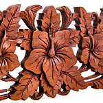 Панно из дерева цветы Celticflower  Panel With Trees варинант исполнения - 2 | Loft Concept в Саратове