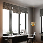 Люстра конусовидная с каскадом из разноцветных круглых подвесов Key Lustar варинант исполнения - 5 | Loft Concept в Саратове