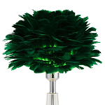 Настольная лампа с перьями Plumage Green Table Lamp варинант исполнения - 2 | Loft Concept в Саратове