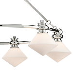 Люстра с ромбовидными плафонами Pointed Diamond Shade варинант исполнения - 1 | Loft Concept в Саратове