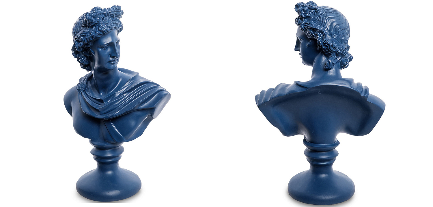Статуэтка Bust David blue Статуэтка Bust David blue - Loft-Concept в Саратове