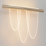 Бра с тремя элементами в форме лепестков и металлическим основанием DALI Tonin Casa варинант исполнения - 1 | Loft Concept в Саратове