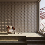 Гипсовая 3D Панель FERRUM варинант исполнения - 1 | Loft Concept в Саратове