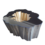 Кофейный стол Burl Exotic tree Coffee Table Brown варинант исполнения - 1 | Loft Concept в Саратове