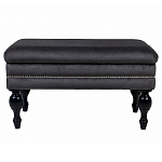 Мягкая банкетка с зоной для хранения Casket Dark Grey варинант исполнения - 1 | Loft Concept в Саратове