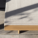 Дизайнерский кофейный стол из дерева с керамической столешницей уличный SWAY Coffee Table варинант исполнения - 4 | Loft Concept в Саратове