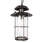 Уличный подвесной светильник с цилиндрическим плафоном на цепи Elysian Lanterns варинант исполнения - 5 | Loft Concept в Саратове