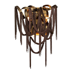 Бра с изогнутыми металлическими лентами и цепочками Atlantis Chain варинант исполнения - 3 | Loft Concept в Саратове