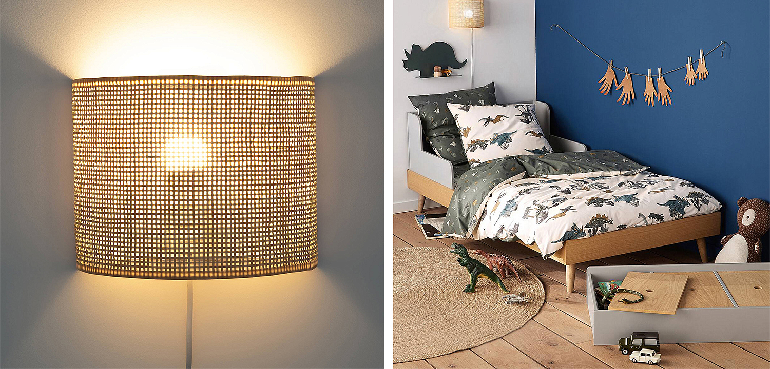 Бра Ottar Wicker Bamboo Cane beige Бра Ottar Wicker Bamboo Cane beige - Loft-Concept в Саратове