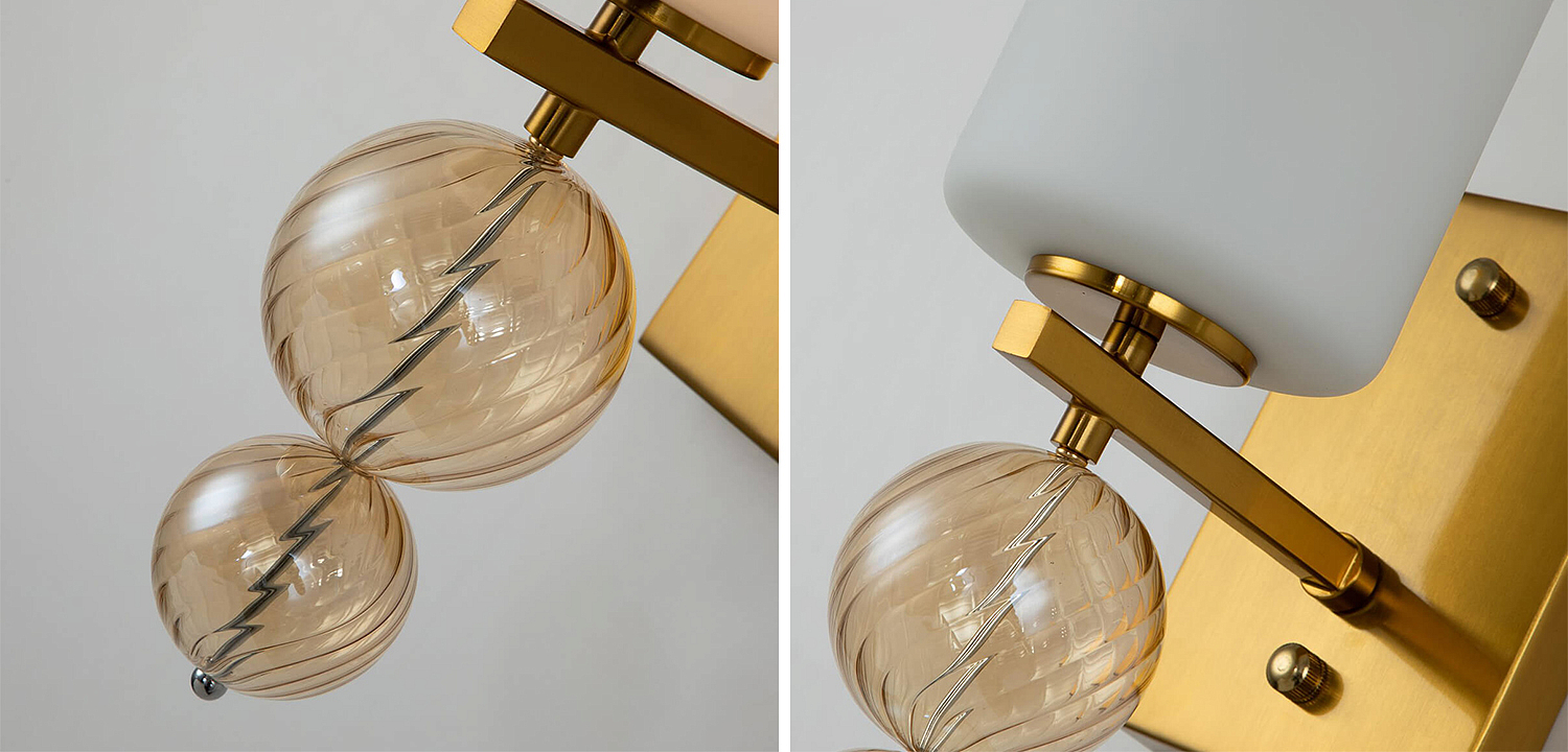 Бра Blown Glass Balloons Wall Lamp Бра Blown Glass Balloons Wall Lamp - Loft-Concept в Саратове