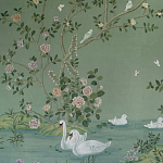 Обои ручная роспись Harpsden blue варинант исполнения - 1 | Loft Concept в Саратове