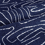 Мебельная ткань Букле синий цвет 140 см T3-8 варинант исполнения - 1 | Loft Concept в Саратове