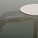 Столик журнальный на основании в виде фигурки девушки Maiden варинант исполнения - 2 | Loft Concept в Саратове