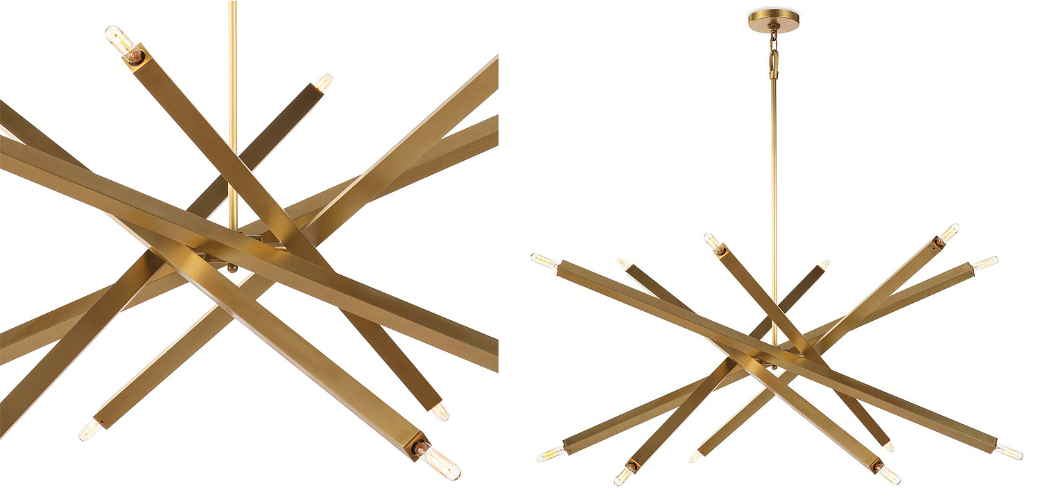 Люстра Blathmac Brass Chandelier Люстра Blathmac Brass Chandelier - Loft-Concept в Саратове