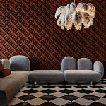 Гипсовая 3D Панель AZTECA варинант исполнения - 1 | Loft Concept в Саратове