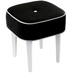 Квадратный мягкий пуф на белых ножках Winton Pouf Square варинант исполнения - 9 | Loft Concept в Саратове