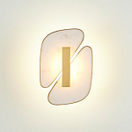 Бра с мраморными вставками Marble Plates варинант исполнения - 2 | Loft Concept в Саратове