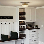 Потолочный светильник со стеклянным плафоном в виде купола Quoizel варинант исполнения - 16 | Loft Concept в Саратове