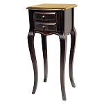 Консоль маленькая из массива березы с 2-мя ящиками в стиле прованс Vintage варинант исполнения - 2 | Loft Concept в Саратове