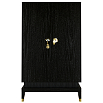 Платяной шкаф Elsa Dreams Black с 2-мя фасадами варинант исполнения - 5 | Loft Concept в Саратове