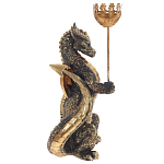 Подсвечник в виде дракона Dragon Candlestick Red Gold Blue Green варинант исполнения - 2 | Loft Concept в Саратове