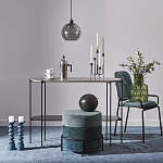 Подсвечник фигурный голубой Bright Accent 33 см варинант исполнения - 4 | Loft Concept в Саратове