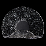 Бра из текстурированного прозрачного стекла с изогнутым краем Textured Glass  варинант исполнения - 7 | Loft Concept в Саратове