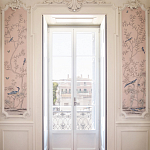 Обои ручная роспись Earlham Almost Mauve варинант исполнения - 3 | Loft Concept в Саратове