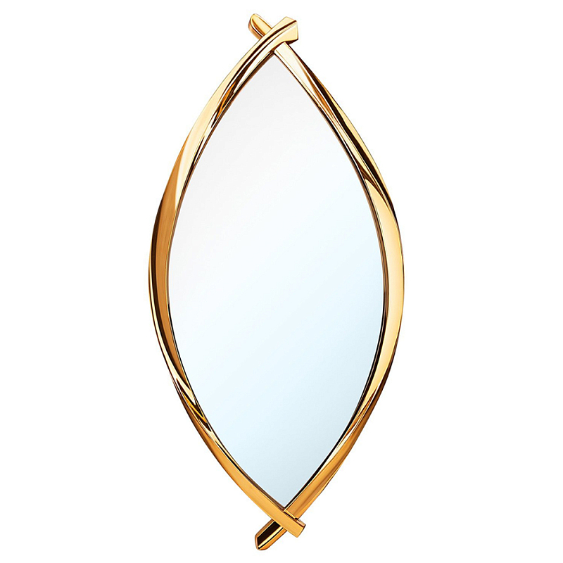 Зеркало овальное в деревянной золотистой раме Oval Gold Lines Зеркало Золотой Зеркало овальное в деревянной золотистой раме Oval Gold Lines Зеркало Золотой в Саратове | Loft Concept